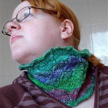 Rainbow Scales Cowl