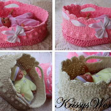 Moses Basket Doll Carrier