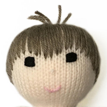 Dolls hair knitting pattern 19073
