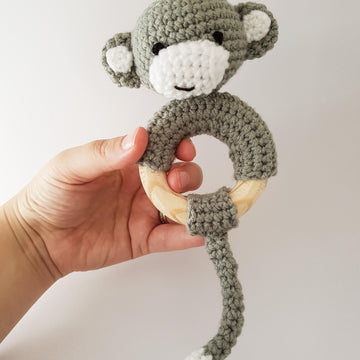 Cheeky Monkey rattle / teether pattern