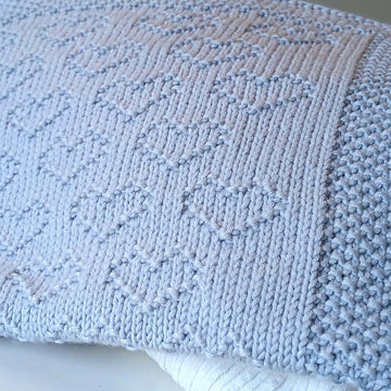 Tiny Heart Blanket
