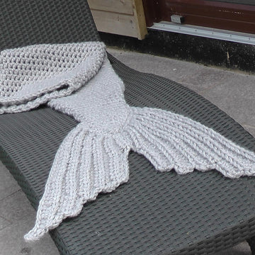 Madison Mermaid Tail Blanket