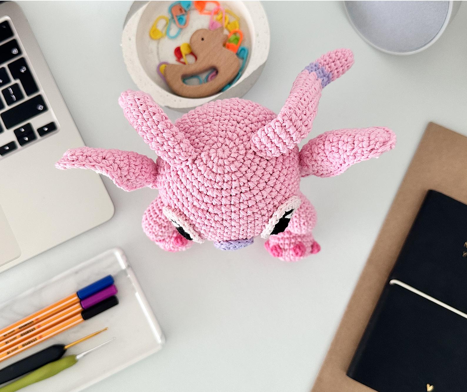 Stitch & Angel crochet pattern