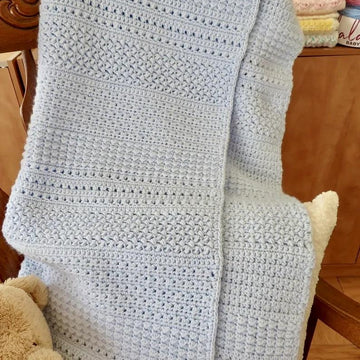 Timeless Treasurers Baby Blanket Crochet Pattern - Lion Brand Baby Soft (DK Weight)