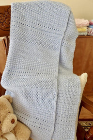 Timeless Treasurers Baby Blanket Crochet Pattern - Lion Brand Baby Soft (DK Weight)