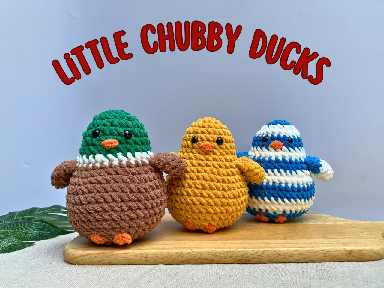 Duck Crochet Pattern Bundle 3 in 1