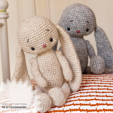 Crochet Pattern Little Bunny toy, amigurumi