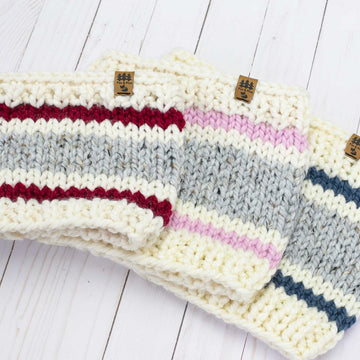 Work Sock Monkey Cowl Scarf