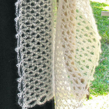 Weightless Tunisian Wrap