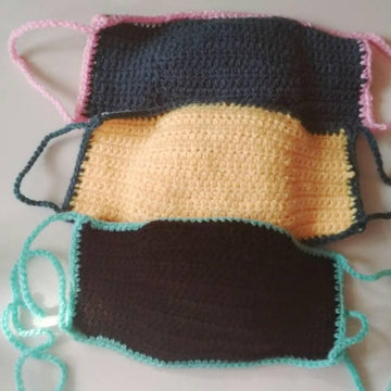 Crochet Mask with Filter