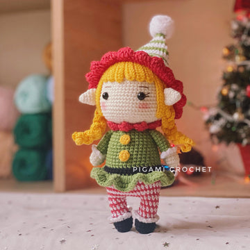 ELF Amigurumi Pattern, Carol Crochet Pattern