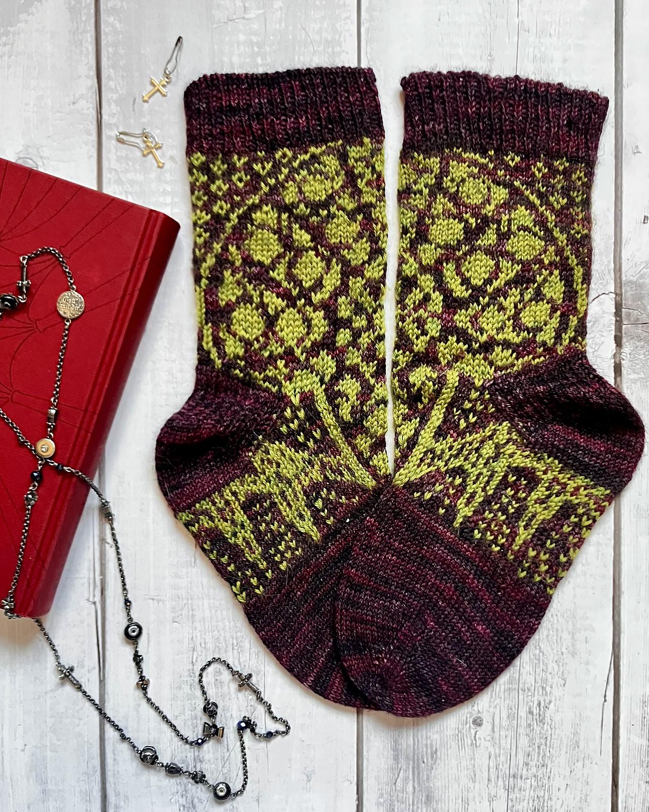 Cathedral Socks