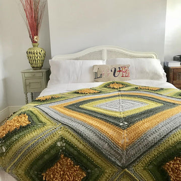 Dandelion Dance Afghan