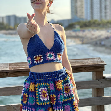 Granny Square Skirt