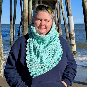 Horizon Tunisian Shawl
