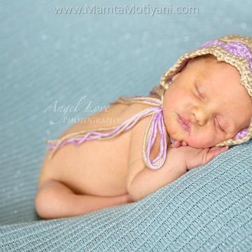 Crochet Bonnet Pattern For Children & Newborn Babies
