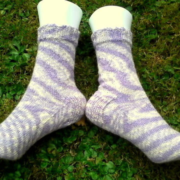 Squids Swirls 4 Ply Socks Knitting Pattern