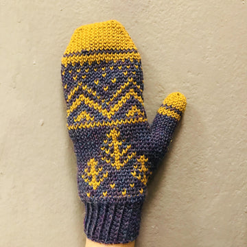 Winter Mountain Mittens