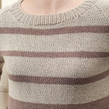 Nele - Top down raglan sweater