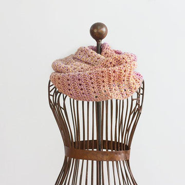 Two Circle Scarves, Simple Lace