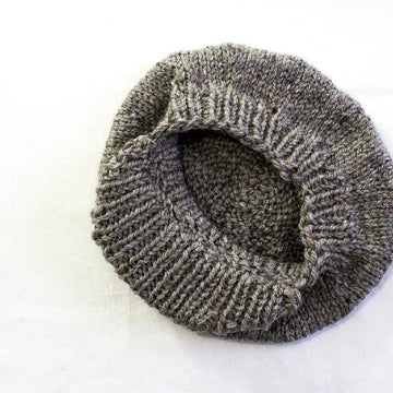 Knit Newsboy Cap