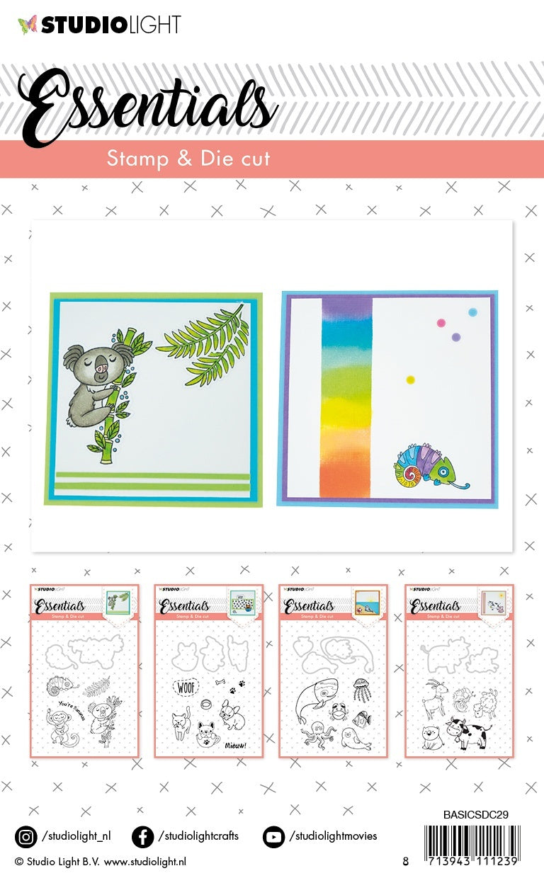 Studio Light Essentials Stamp & Die Set - 602966