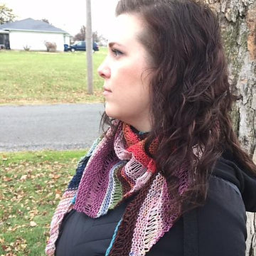 Yarn Over Shawlette