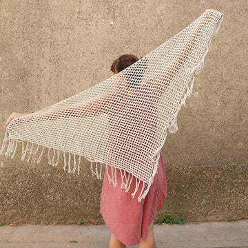 Barley seed shawl