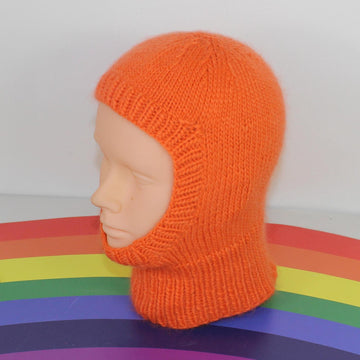 Toddler and Child Simple Aran Balaclava Circular