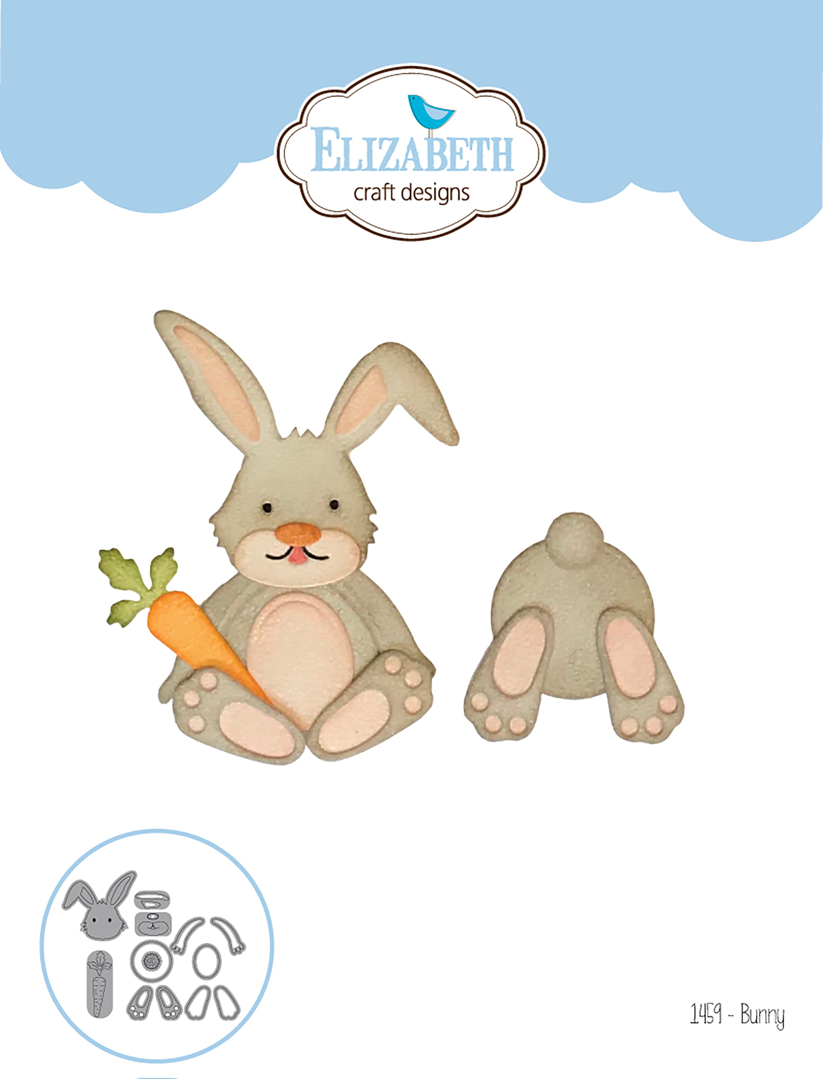 Elizabeth Craft Designs Elizabeth Craft Metal Die - Bunny