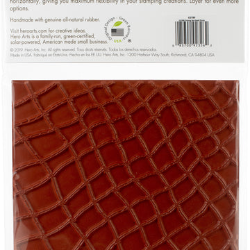 Hero Arts Background Cling Stamp 6"X6" - Fishing Net Bold Prints