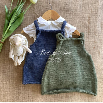 Stork Dress Knitting Pattern