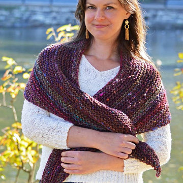 Easiest Shawl in 3 Versions