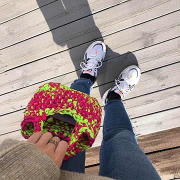 CROCHET PATTERN: Small easy handbag