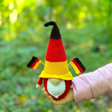 Patriotic gnome of Germany (boy)