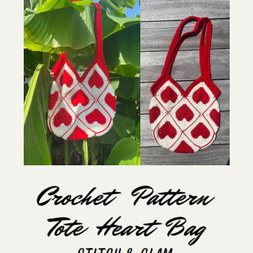 Heart Granny Tote bag
