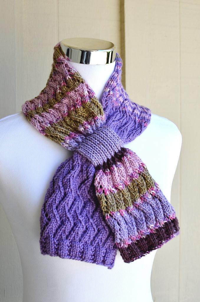 Zigzag Lace Scarf