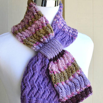 Zigzag Lace Scarf