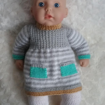 Baby Doll Dress and tights