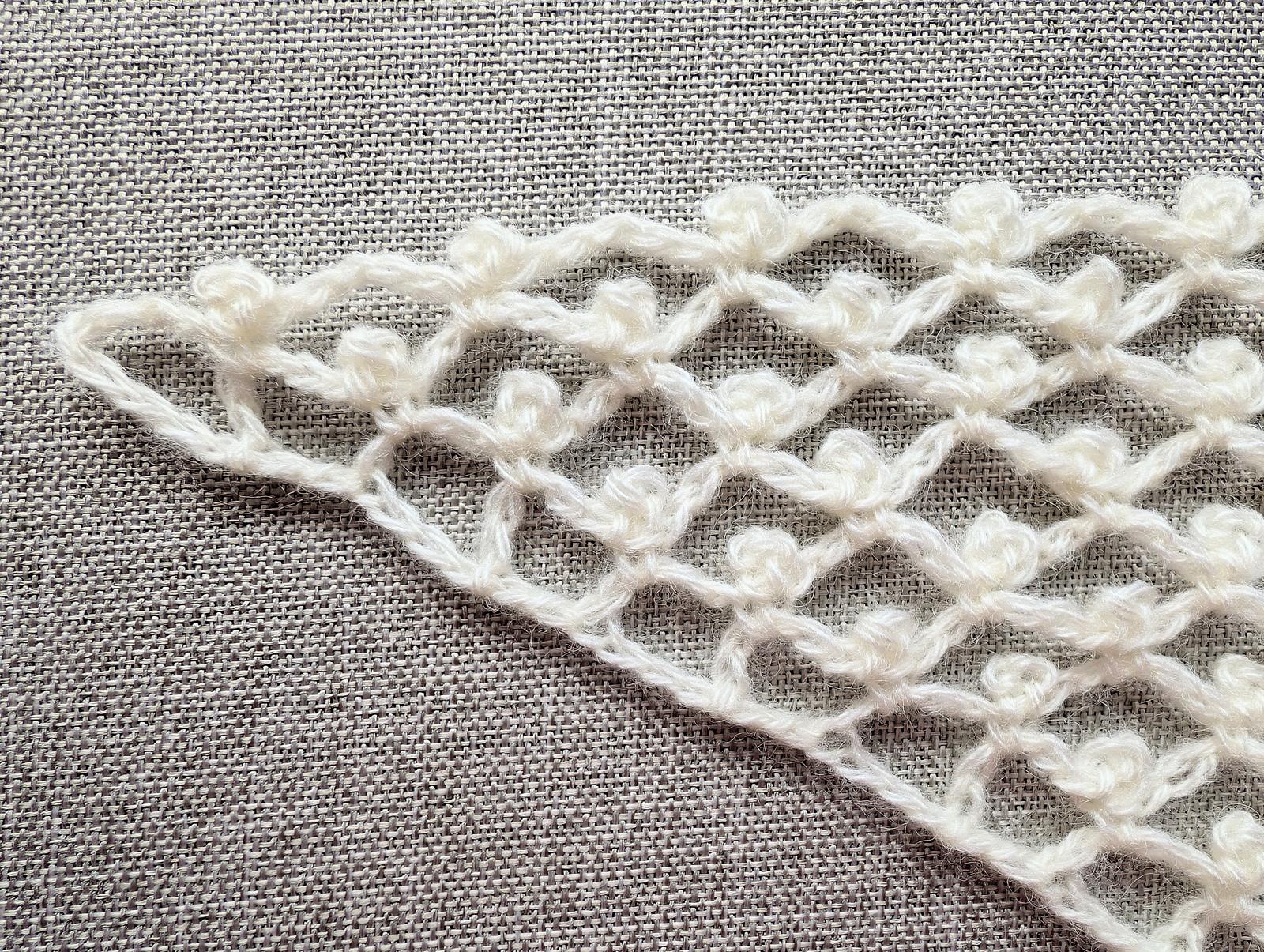 Crochet Bandana/Shawl Pattern/Chart #23