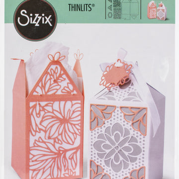Sizzix Thinlits Dies 8/Pkg - Elegant Favor Box