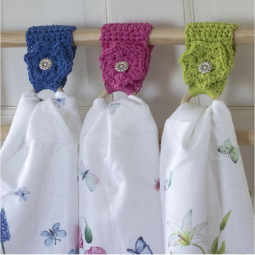 Flower Towel Toppers