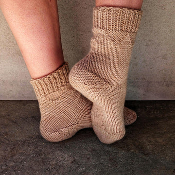 4 Point star heel Socks