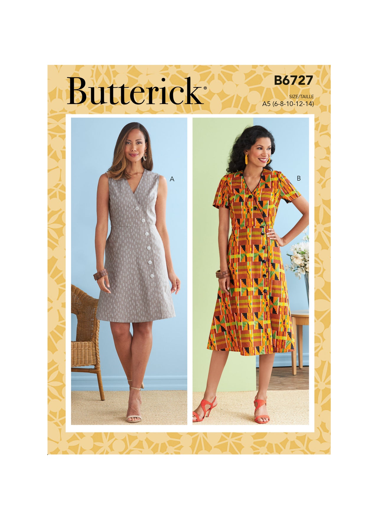 Butterick Misses' Dresses B6727 - Sewing Pattern