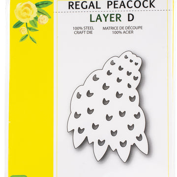 Memory Box Birch Press Designs Dies - Regal Peacock Layer Set