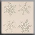 Mill Hill MH15001 - White Metal Snowflake
