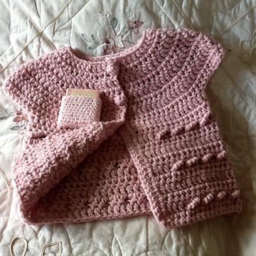 Little Cindy Pale Pink Sweater