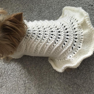 Knitted Dress for Dogs