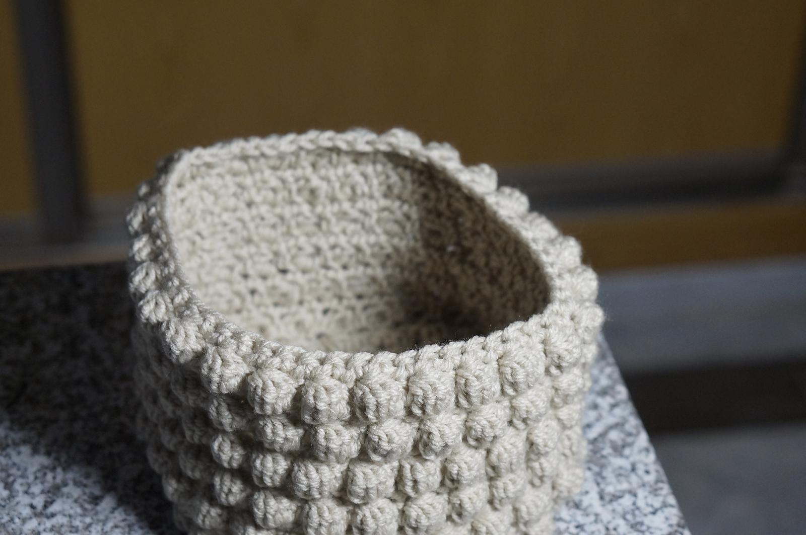 Bobble square basket