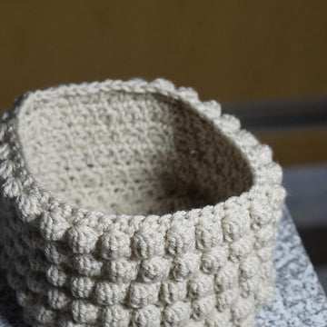 Bobble square basket